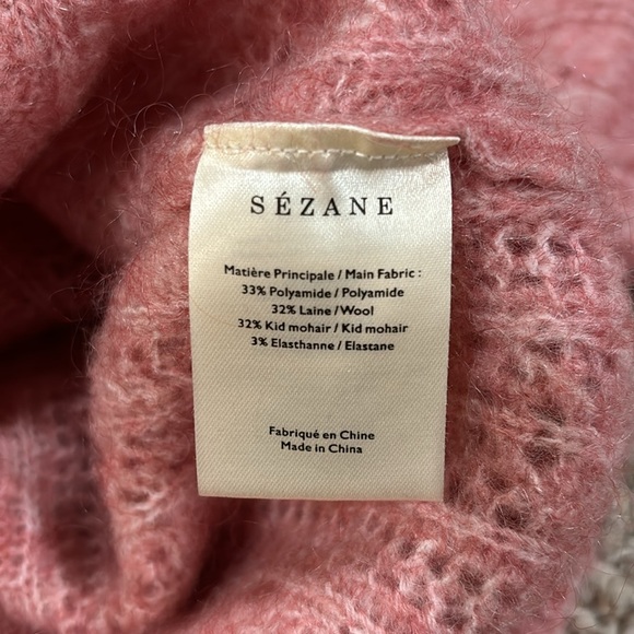 Sézane Scarlett jumper in Light Rosewood NWOT - Picture 7 of 7